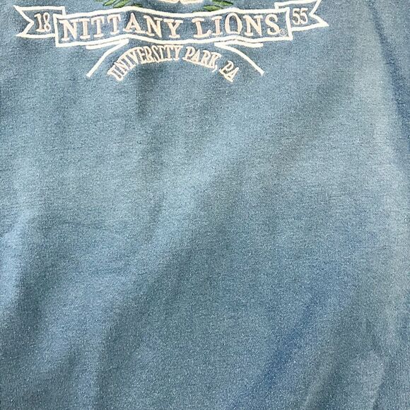 Starter Penn State Sweatshirt Mens XXL Blue Crewneck Pullover Logo Collegiate - Picture 2 of 7